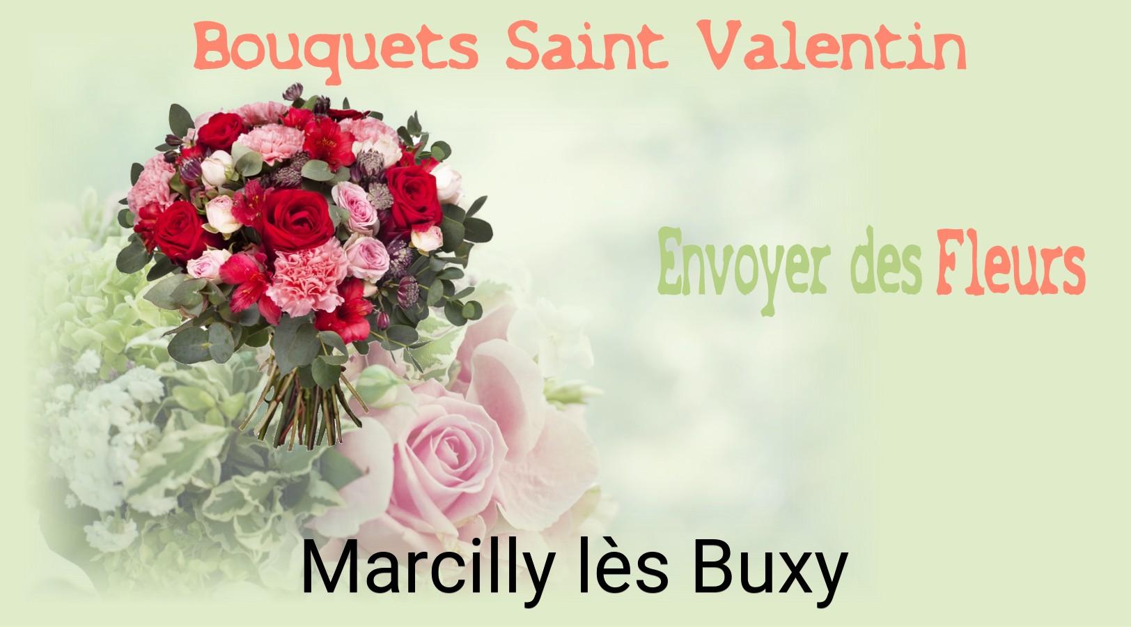Roses de Saint-Valentin livrées à Marcilly-lès-Buxy